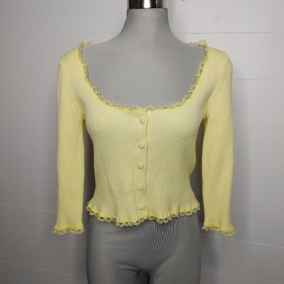 For Love & Lemons Jolie cardigan M - Picture 4 of 11